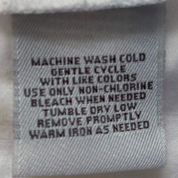 Worthington Stretch Fitted Pleated Button Down Shirt Women Size Large - Picture 6 of 8